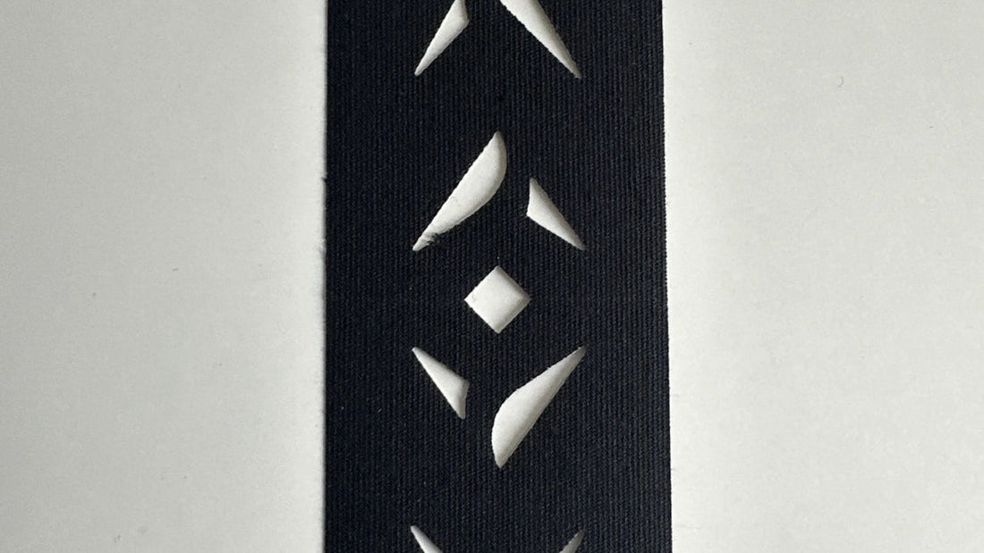 Easy Tape's pre-cut diamond kinesiology strip
